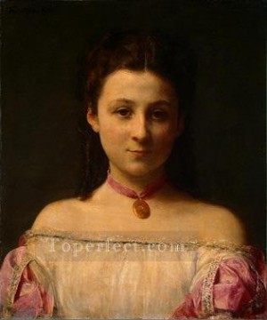 アンリ・ファンタン・ラトゥール Painting - マドモアゼル・ド・フィッツ・ジェームス 1867年 アンリ・ファンタン・ラトゥール